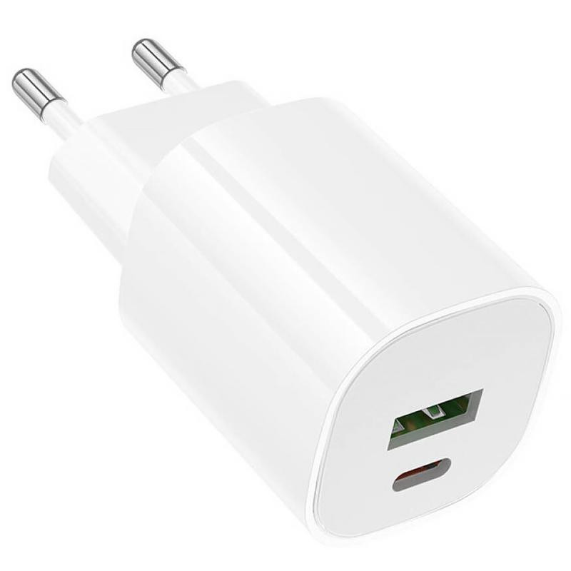 СЗУ Borofone BA104A Pudding PD20W+QC3.0 (1USB-A/1C) Херсон - изображение 3