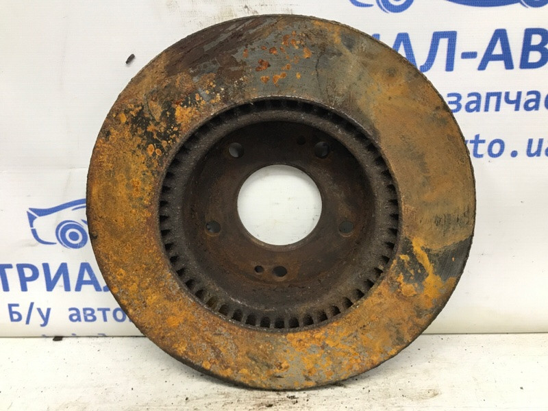 Диск тормозной передний Hyundai Tucson JM 2.0 DIESEL D4EA 2004 (б/у) Киев - изображение 2