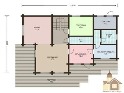 Купити зруб для дачі від Закарпат Зруб-Буд під ключ Одесса - изображение 2