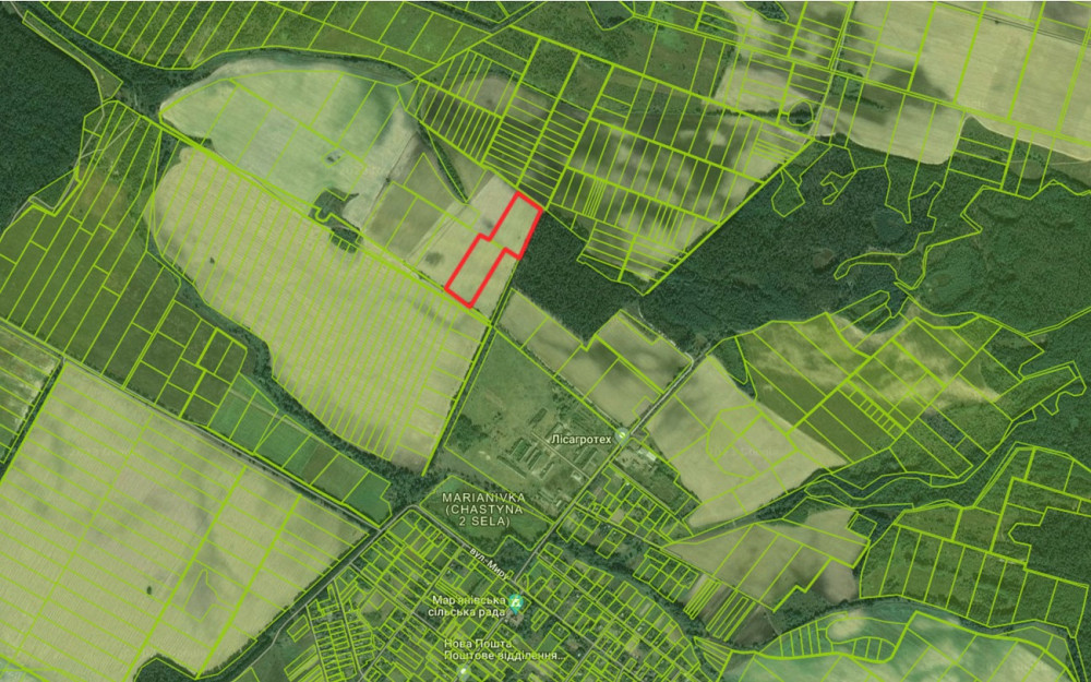 Продам земельну ділянку в Марянівка 4,978 га ОСГ Макарів - зображення 2