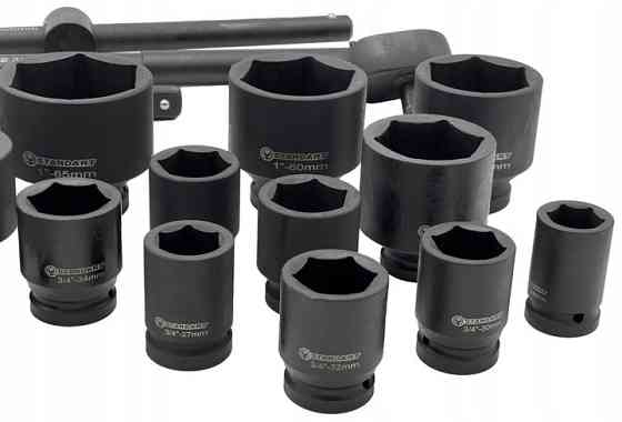 Набор инструмента 17-65мм 3/4'',1''  26 ед. STANDART (SJND3426) ST-3426HD Харків