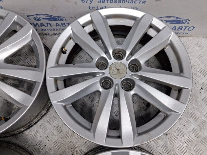 Диски титан комплект R17 Mitsubishi ASX GA 1.8 DIESEL 4N13 2010 (б/у) Київ - зображення 3