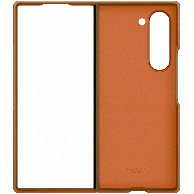 Уценка Кожаный чехол Leather Case (AAA) для Samsung Galaxy Z Fold6 Херсон - зображення 6