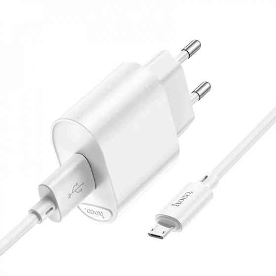 СЗУ Hoco C109A Fighter QC3.0 18W (1USB-A) + кабель USB to MicroUSB Херсон