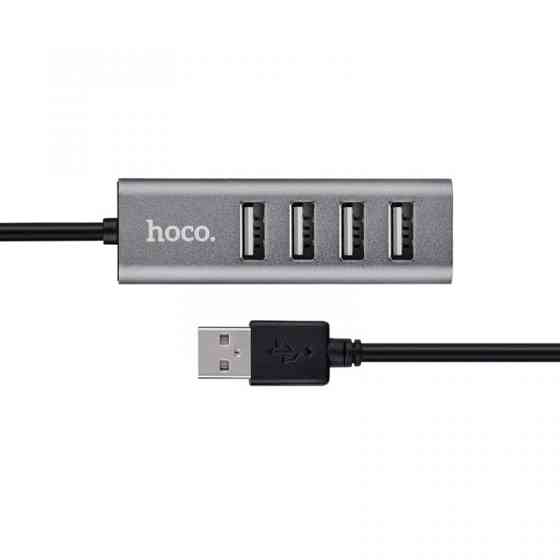 Переходник HUB Hoco HB1 USB to USB 2.0 (4 port) (1m) Херсон