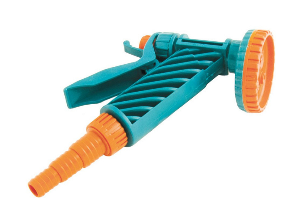 Пистолет для полива ГОСПОДАР "Душ" с фиксатором 5 режимов со штуцером 92-9114 Харьков - изображение 1