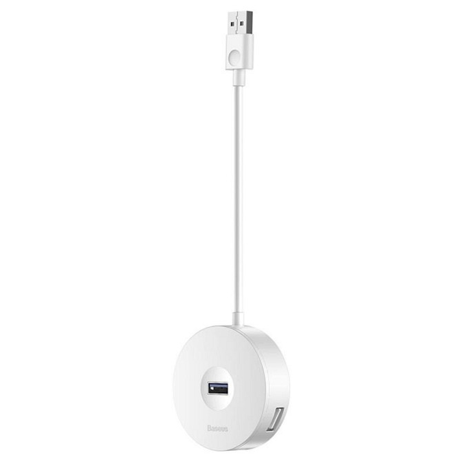 Переходник HUB Baseus Round Box USB to USB 3.0 + 3USB 2.0 (CAHUB-F) Херсон - зображення 2