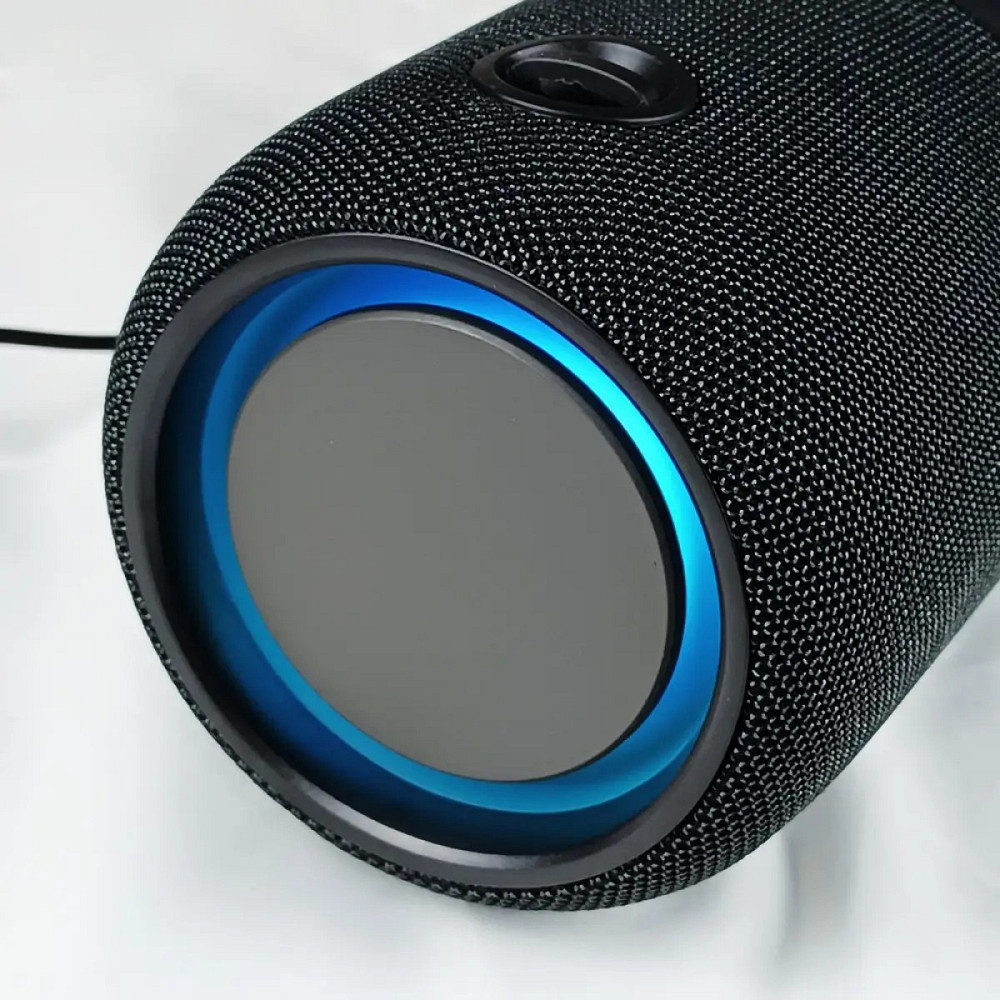 Портативная колонка Grunhelm GW-321-BL 14 Вт черная Київ - зображення 8