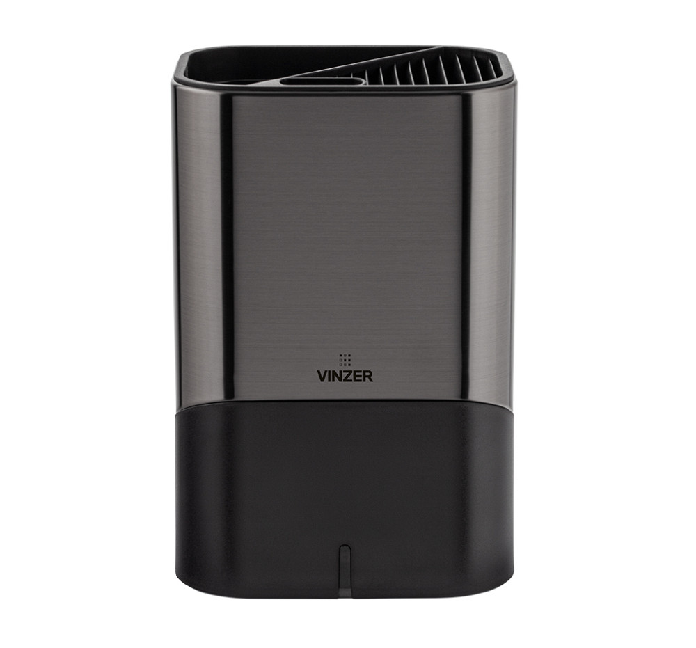 Підставка для ножів та кухонного приладдя з іонізатором Vinzer Graphite Collection VZ-50341 15х11.7х Київ - зображення 1