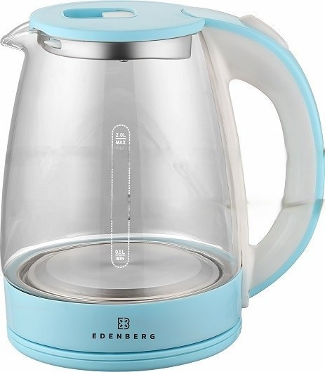 Електрочайник Edenberg EB-83557-Blue 1.8 л блакитний Київ - зображення 1