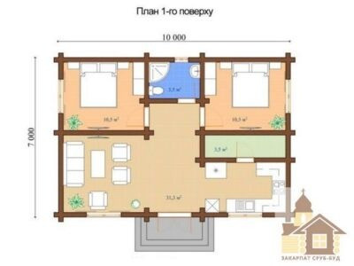 Купити рублений будинок під ключ від Закарпат Зруб-Буд – якість і комфорт вашого дому! Одеса - зображення 3