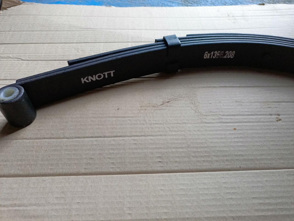 Ресора причепа AL-KO (АЛКО) (Москвіч) 5 аркушів 500 кг з втулкою Барышевка - изображение 6