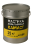 Мастика асфальтовая ХАМАСТ ЭКОБИТ ведро 25,0 кг ГОСТ 30693-2000 Днепр