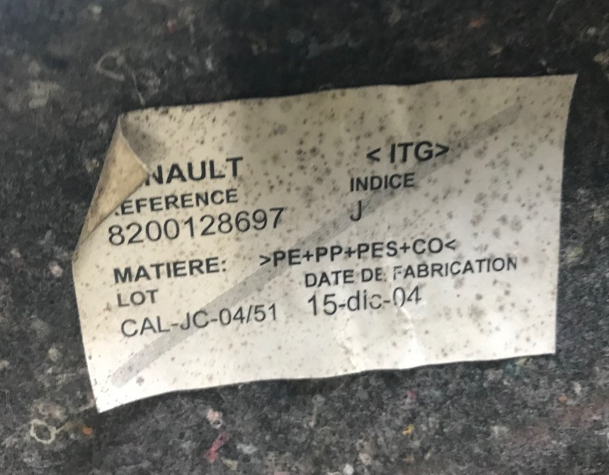 Бу обшивка багажника Renault Megane 2, 8200128697, универсал, левая, Кропивницький - зображення 2