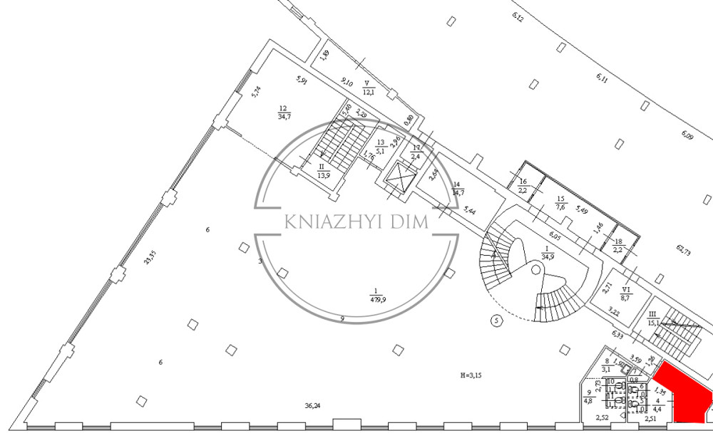БЕЗ КОМИССИИ! Шикарный офис свободной планировки на Оболоне. Код объекта:1416368 Киев - изображение 4
