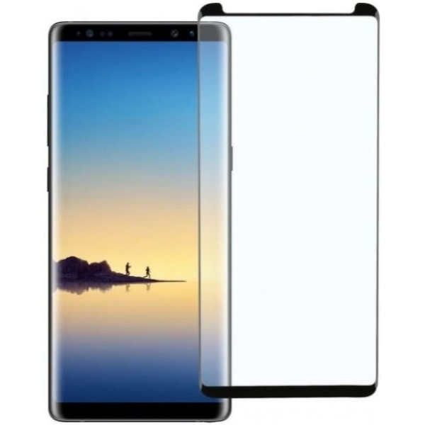 DM Захисне скло Samsung Note 8 Black Glue Харків - зображення 1
