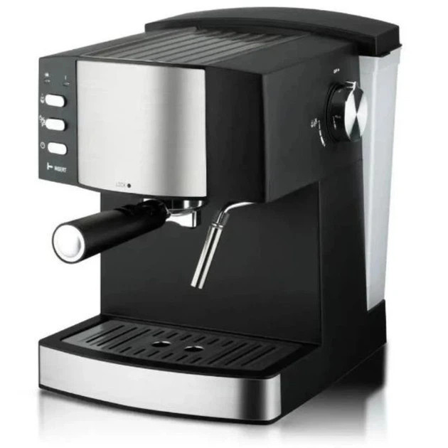 Кофеварка рожковая Domotec MS-113 850 Вт черная Киев - изображение 2