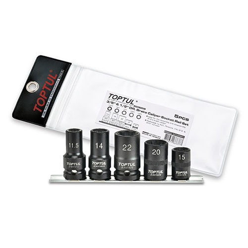 Набор головок для тормозных суппортов 5ед. TOPTUL GAAG0503 Харків - зображення 1