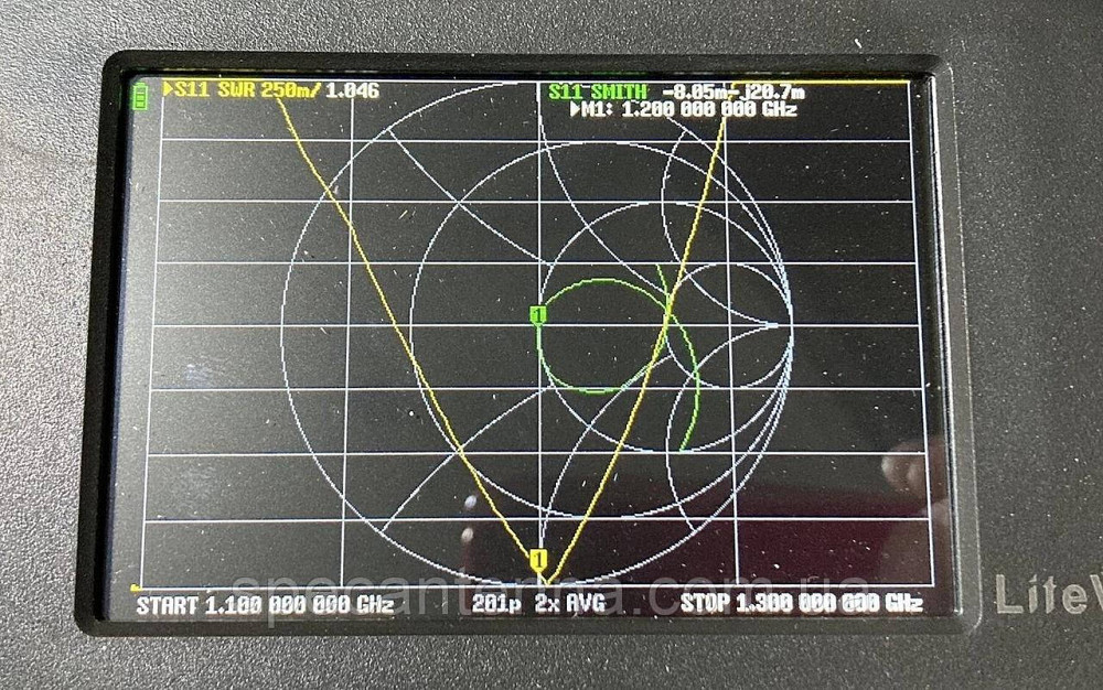 Антенна 1150-1250 МГц 6 дБ 50 Вт круговая DN111206W, SMA-male разъем, светло-серая Дніпро - зображення 5
