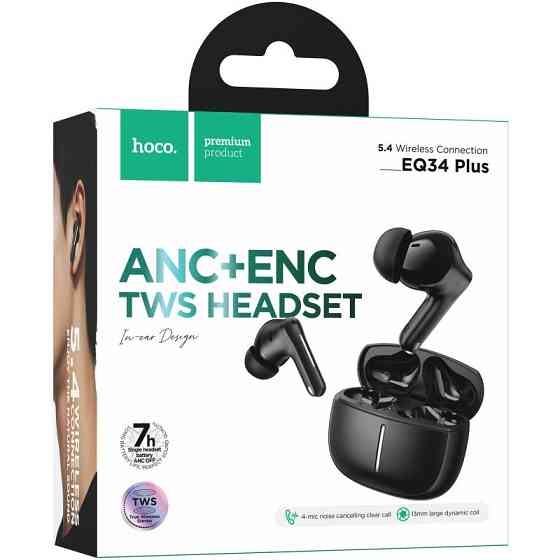 Беспроводные TWS наушники Hoco EQ34 Plus Rima ANC (App) Херсон