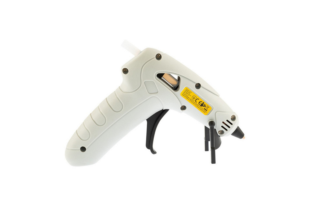 Пистолет клеевой аккумуляторный MASTERTOOL Ø 7.2 мм DC 3.7V 2200 mAh «Капля-Стоп» 42-0402 Харьков - изображение 2