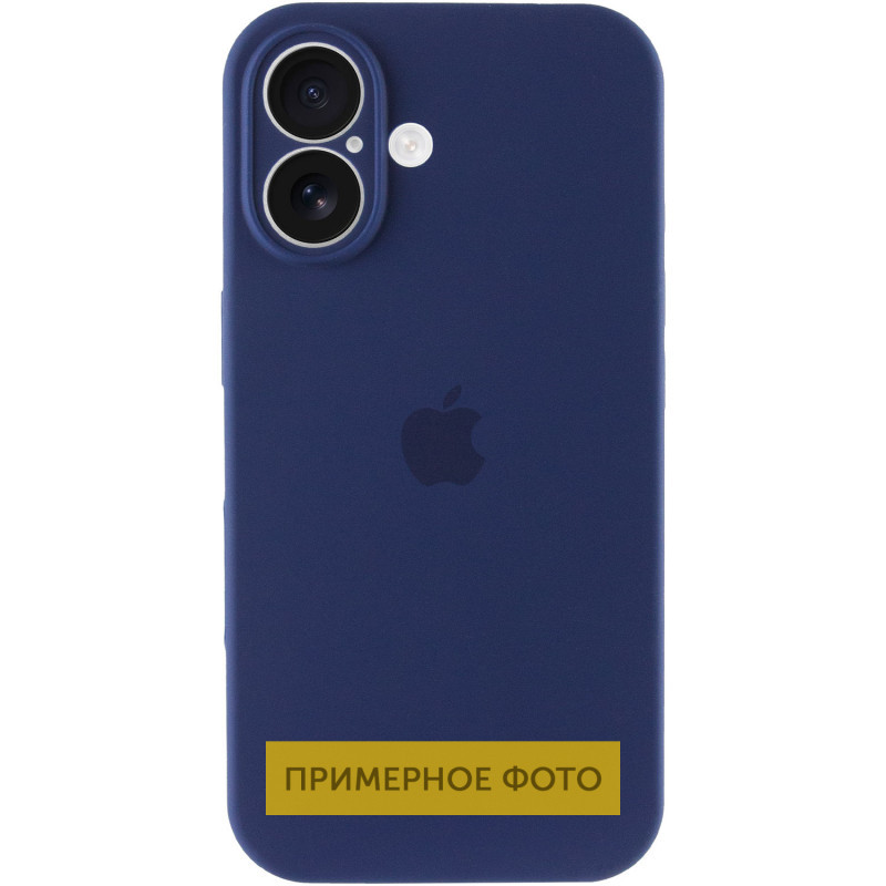 Чехол Silicone Case Full Camera Protective (AA) для Apple iPhone 16 (6.1") Херсон - изображение 2