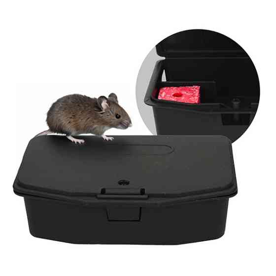 Приманочная станция для мышей No Pest черная Одесса