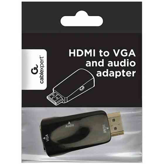 Кабель Cablexpert HDMI-VGA V 1.4 (M/F) чорний (A-HDMI-VGA-02) (Код товару:43310) Харків