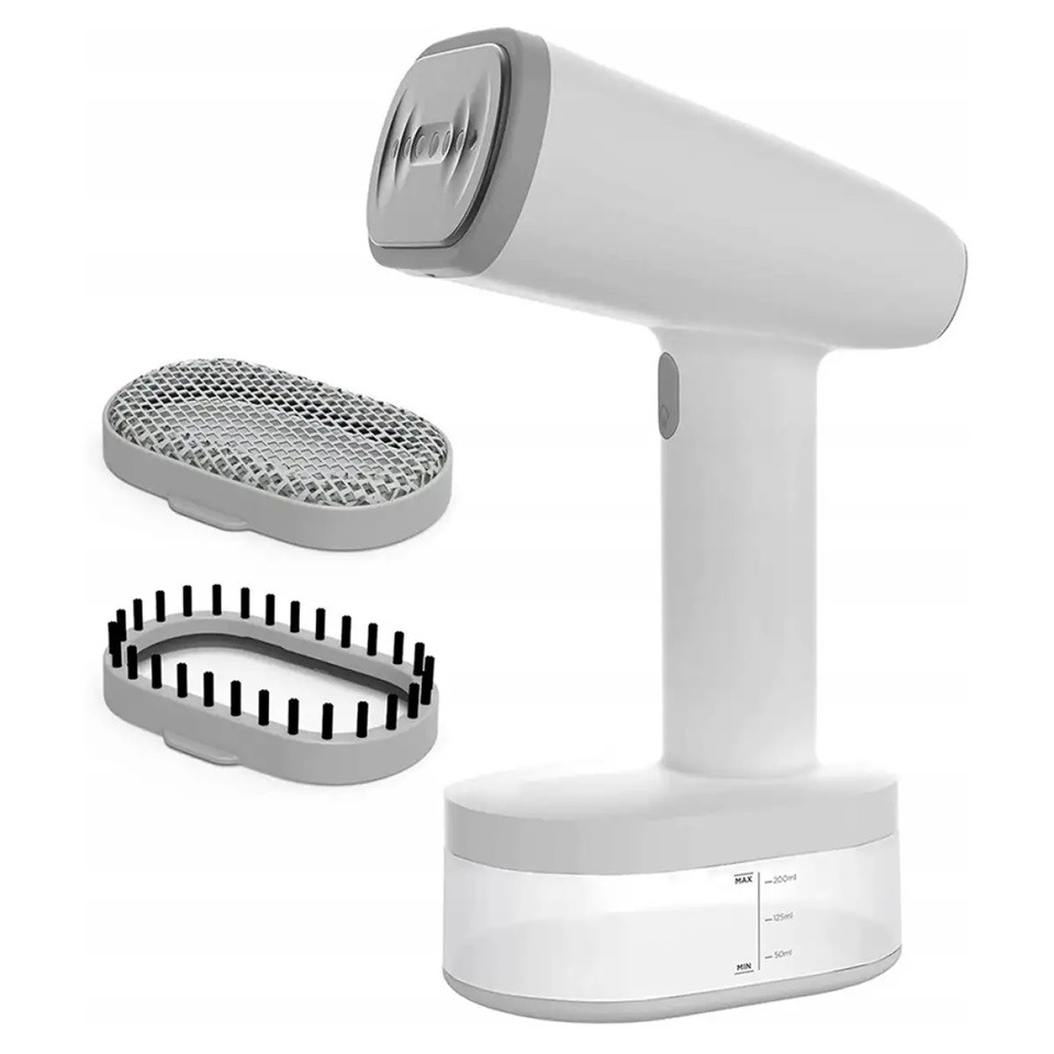 Отпариватель ручной для одежды Grunhelm GHS1610W 1600 Вт белый Київ - зображення 1