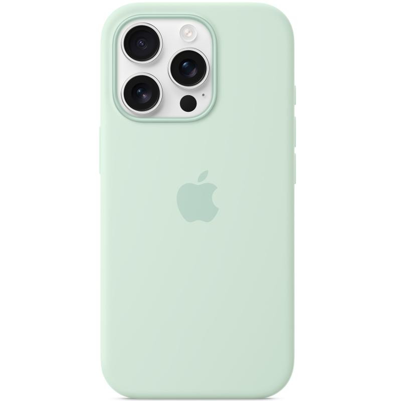 Чехол Silicone case (AAA) with Magsafe and Animation (button) для Apple iPhone 16 Pro Max (6.9") Херсон - зображення 4