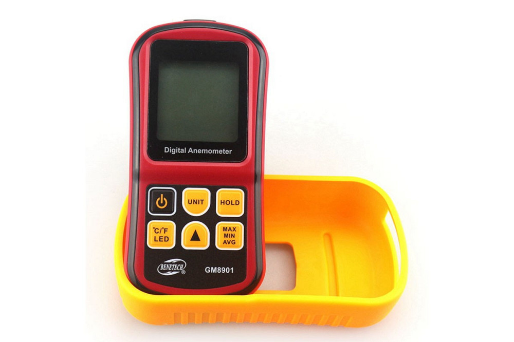 Термоанемометр 0,8-45м/с, -10-45°C BENETECH GM8901 Харків - зображення 4