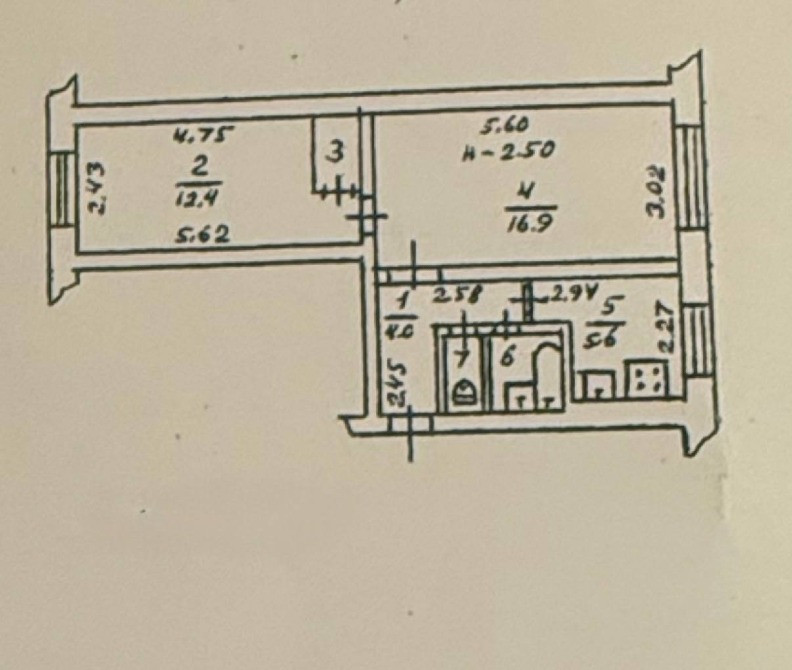 Двухкомнатная Супер Цена. Поселок Котовского. Бочарова Одеса - зображення 1