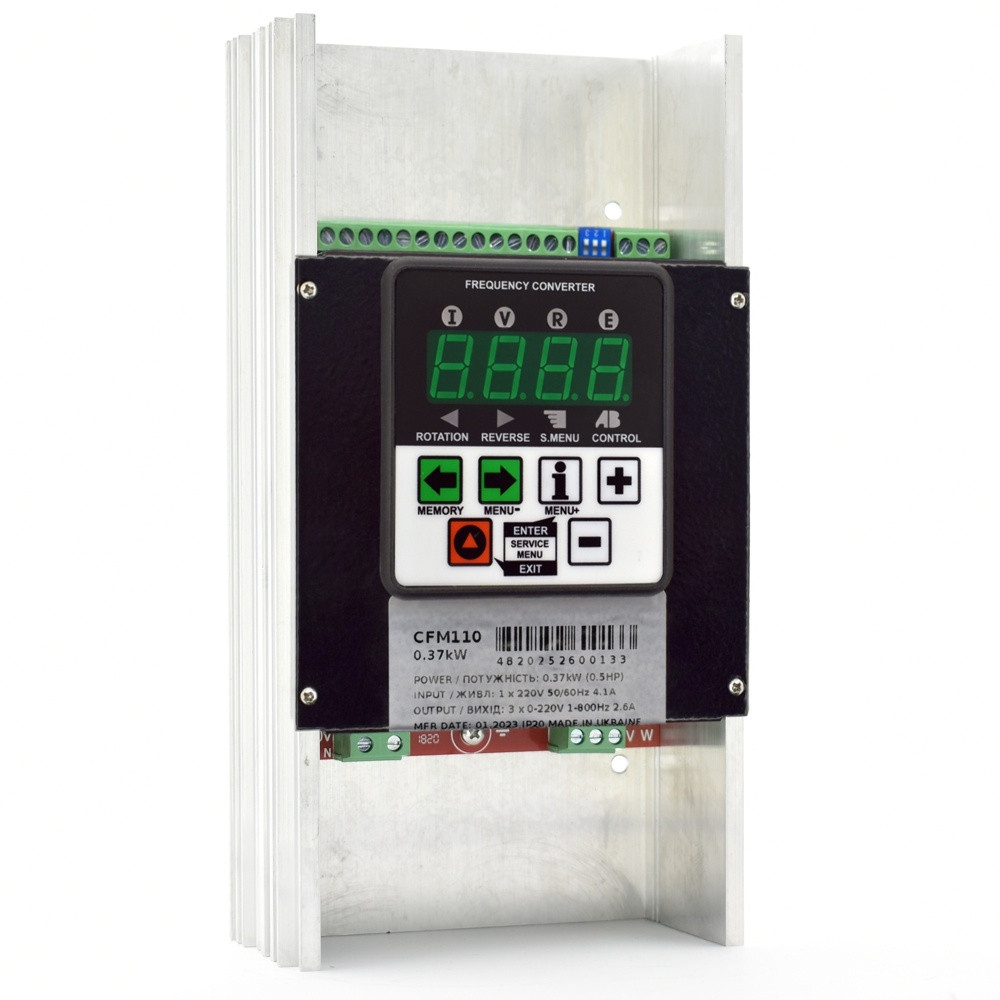 Перетворювач частоти CFM110 - 0.37кВт Дніпро - зображення 1