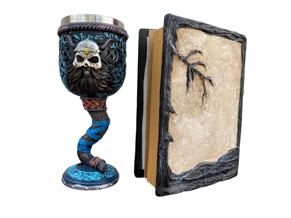 Подарочный набор Бокал 3D Молот Тора Викинг и Блокнот 3D «Тень Ворона» Київ - зображення 2