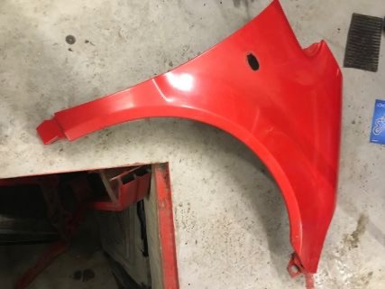 Бу крыло переднее левое Mercedes Benz W168 , A1688800418. Дефект трещина !!! Кропивницкий - изображение 1