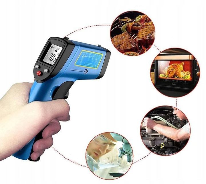 Пирометр инфракрасный -50-400°C BENETECH GM321 Харків - зображення 8