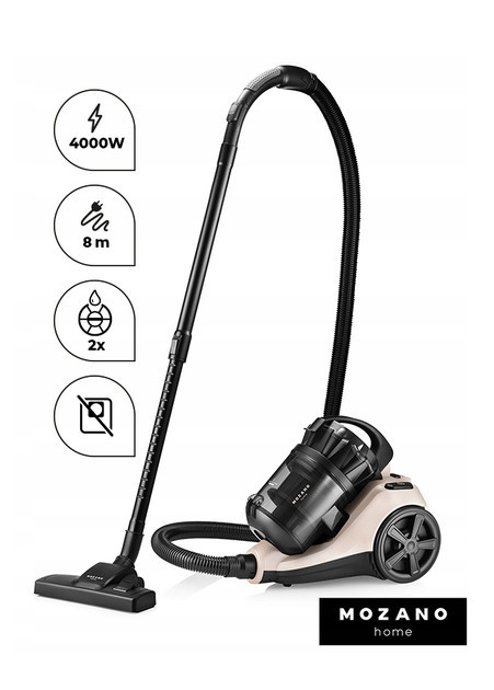 Пылесос Mozano Max СyСloniС Beżowy AGD-ODK-С-03-BEZ 4000 Вт Киев - изображение 2