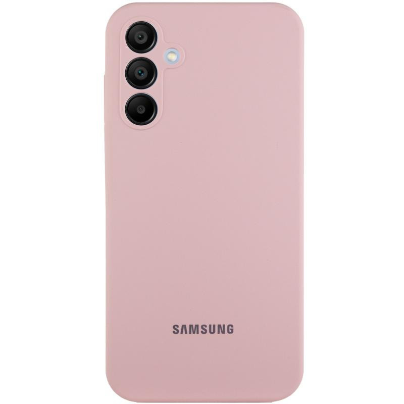 Чехол Silicone Cover Lakshmi Full Camera (AAA) with Logo для Samsung Galaxy A35 Херсон - зображення 1