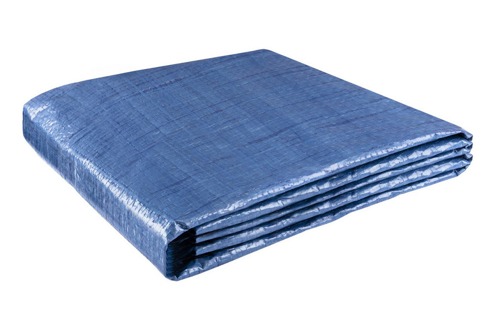 Тент универсальный MASTERTOOL TARPAULIN 4 × 4 м Blue 79-9404-В Харьков - изображение 6