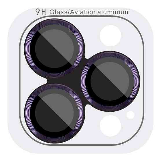 Уценка Защитное стекло Metal Classic на камеру (в упак.) для Apple iPhone 14 Pro (6.1")/14 Pro Max Херсон