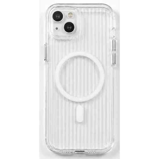 DM Чохол Corrugated Pattern Case With Magsafe для iPhone 13 White Харків