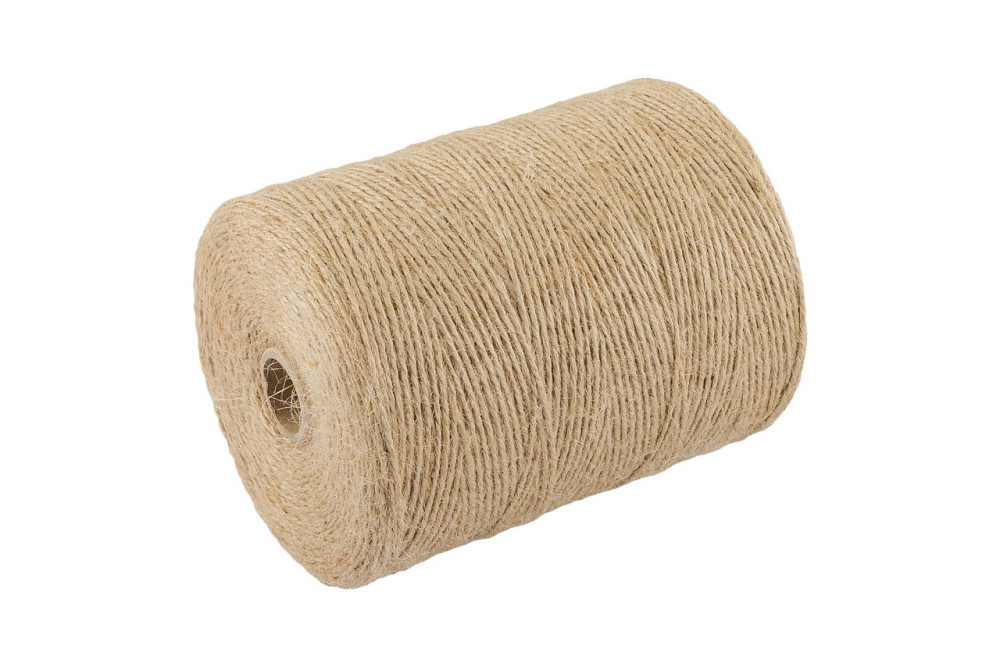 Шпагат джутовый ГОСПОДАР Ø 1 мм 1.0 кг катушка 92-0621 Харьков - изображение 1