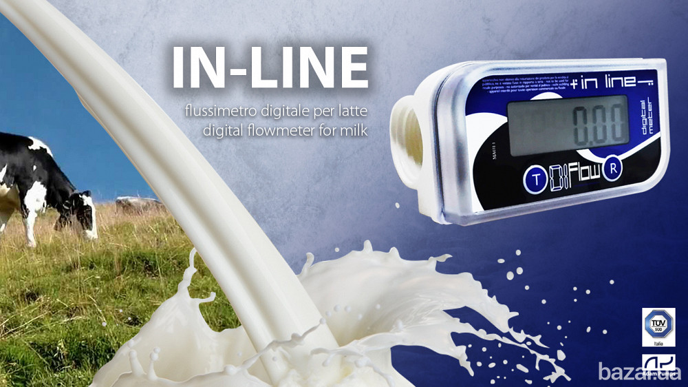 Лічильник ХАРЧОВИЙ для води, олії, молока Італія. Якісний. Гарантія Луцк - изображение 3