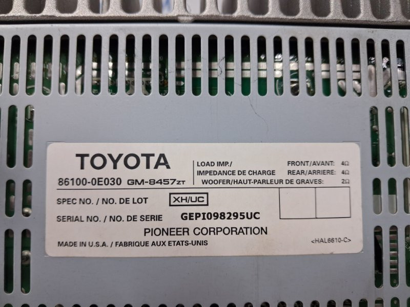 Усилитель Аудиосистемы Lexus RX 350 2003-2009 861000E030 (Арт. 64142) Киев - изображение 4