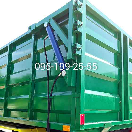 Гідроборт, гідроциліндр - 1ПТС-9, НТС-10. Напівпричіп 1ПТС-9 Запоріжжя