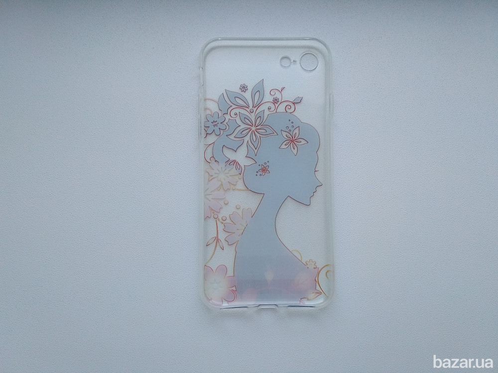 Чехол Бампер силиконовый с принтом на iphone 7 Бориспіль - зображення 2