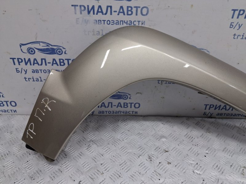 Накладка крыла Toyota Prado J120 4.0 1GR-FE 2002 перед. прав. (б/у) Київ - зображення 2