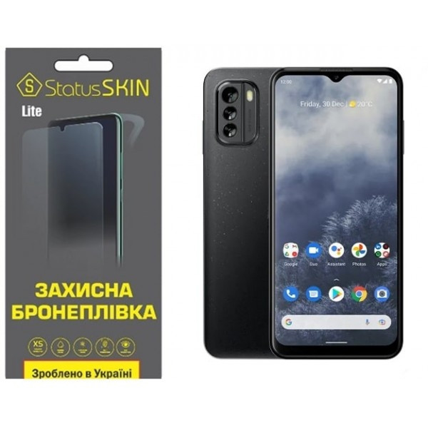 Поліуретанова плівка StatusSKIN Lite на екран Nokia G60 Глянцева (Код товару:26982) Харків - зображення 1
