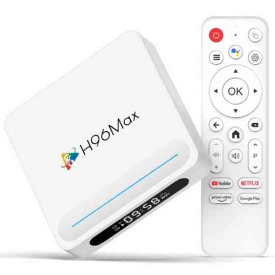 DM ТВ-Приставка Smart TV H96 Max H618 Plus 4GB/32GB White Харьков
