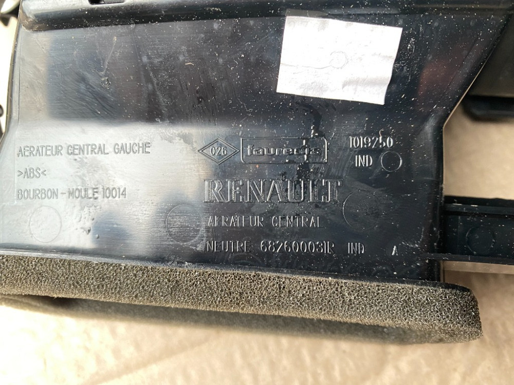 Дефлектор воздушный центральный  Renault Scenic III 2009-2016 (682600031R) Ковель - изображение 8